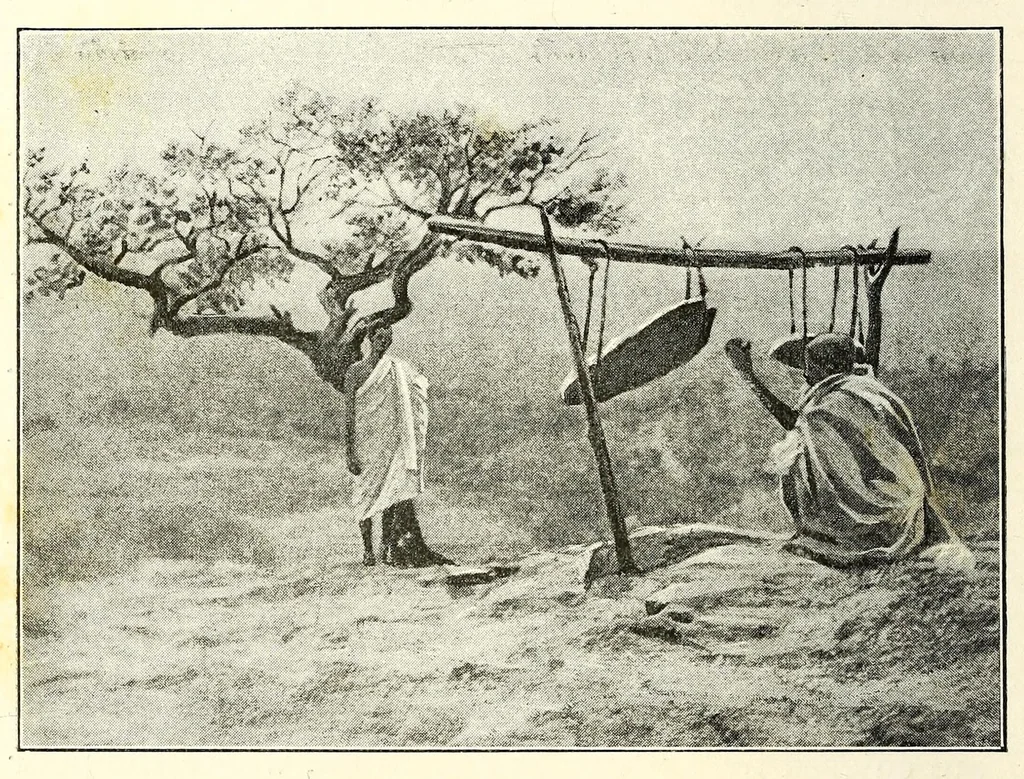 An illustration from The sacred city of the Ethiopians, being a record of travel and research in Abyssinia in 1893, 1896, leaf 64
