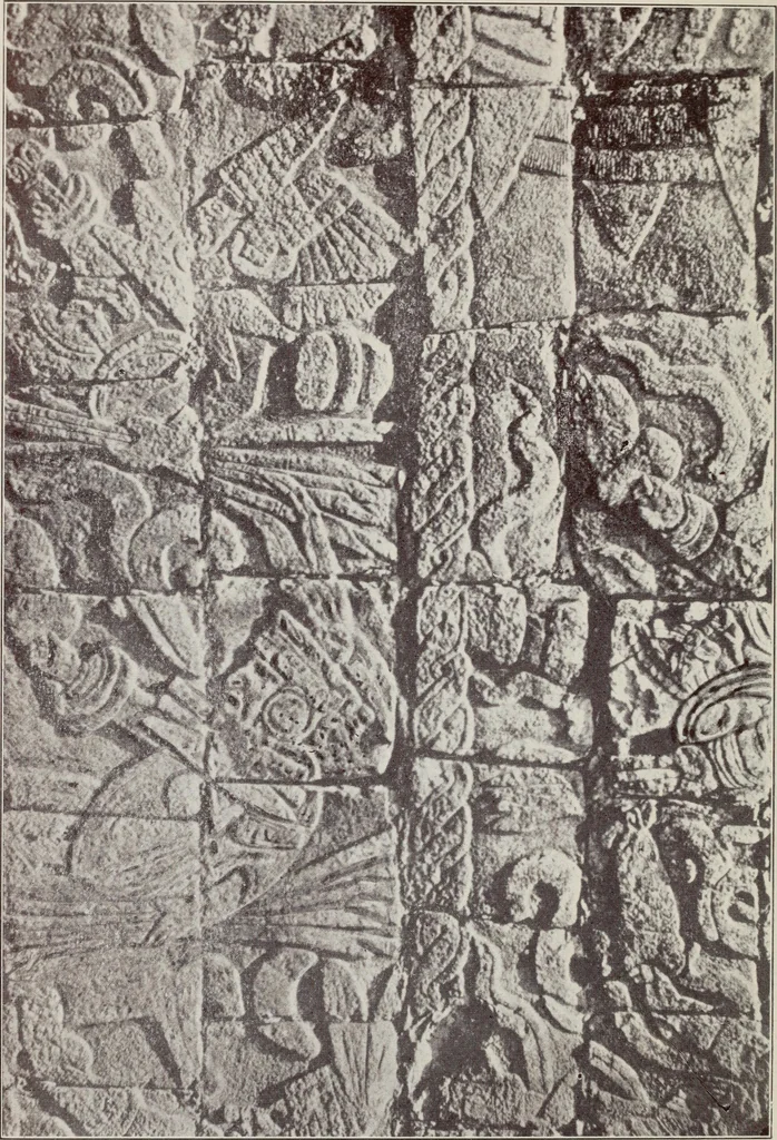 An illustration from Sacred mysteries among the Mayas and the Quiches, 11,500 years ago ; their relation to the sacred mysteries of Egypt, Greece, Chaldea and India; Free Masonry in times anterior to the Temple of Solomon, 1909, leaf 161