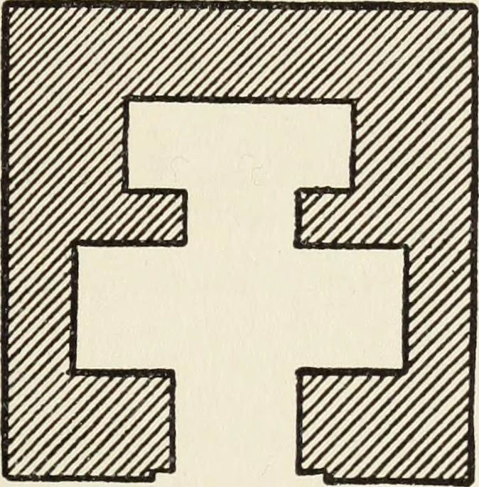 An illustration from Sacred mysteries among the Mayas and the Quiches, 11,500 years ago ; their relation to the sacred mysteries of Egypt, Greece, Chaldea and India; Free Masonry in times anterior to the Temple of Solomon, 1909, leaf 60