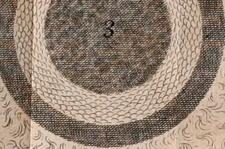 An illustration from The Sacred theory of the earth : containing an account of the original of the earth and of all the general changes which it hath already undergone, or is to undergo, till the consumation of all things, 1719, leaf 121