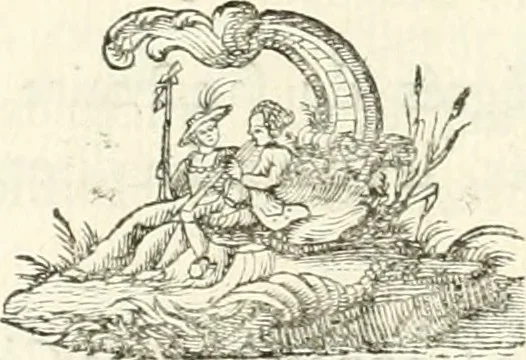An illustration from Sacre et couronnement de Louis XVI roi de France et de Navarre à Rheims, le 11 juin 1775 : précédé de Recherches sur le sacre des rois de France, depuis Clovis jusqu'a Louis XV : et suivi d'un Journal historique de ce qui s'est passé a cette auguste cérémonie : enrichi d'un très-grand nombre de figures en taille-douce, gravées par le sieur Patas, avec leurs explications, 1775, leaf 159