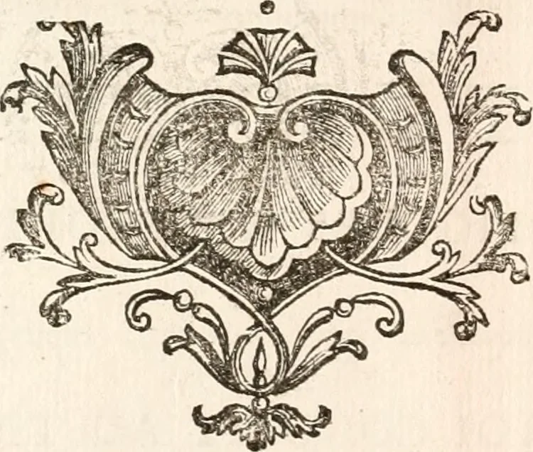 An illustration from Sacre et couronnement de Louis XVI roi de France et de Navarre à Rheims, le 11 juin 1775 : précédé de Recherches sur le sacre des rois de France, depuis Clovis jusqu'a Louis XV : et suivi d'un Journal historique de ce qui s'est passé a cette auguste cérémonie : enrichi d'un très-grand nombre de figures en taille-douce, gravées par le sieur Patas, avec leurs explications, 1775, leaf 161