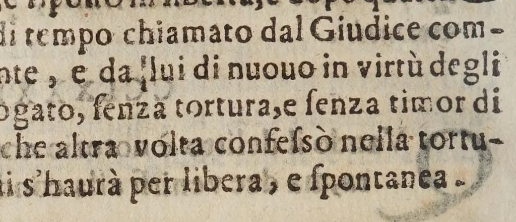 An illustration from Sacro arsenale, ouero, Prattica dell'officio della S. Inquisitione ampliata, 1639, leaf 392