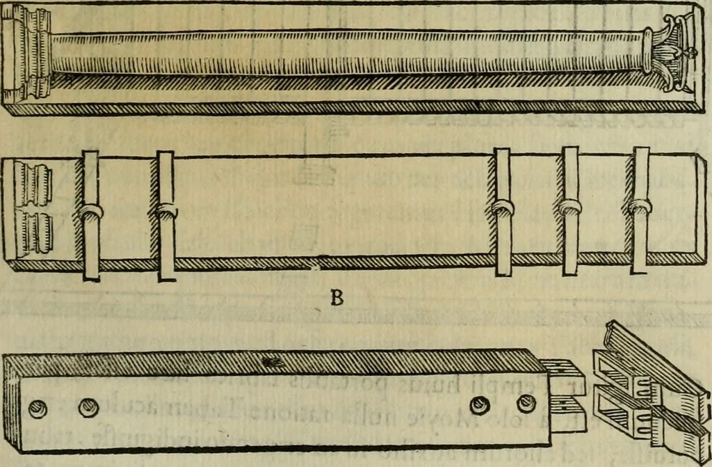 An illustration from Sacrorum elaeochrismaton myrothecium sacroprophanum : in quo ex antiquis Graecis at Latinis scriptoribus quidquid ad nomina, antiquitatem, vsum & abusum oleorum & vnguentorum ex sacris habetur litteris dilucidè explicatur, 1625, leaf 344