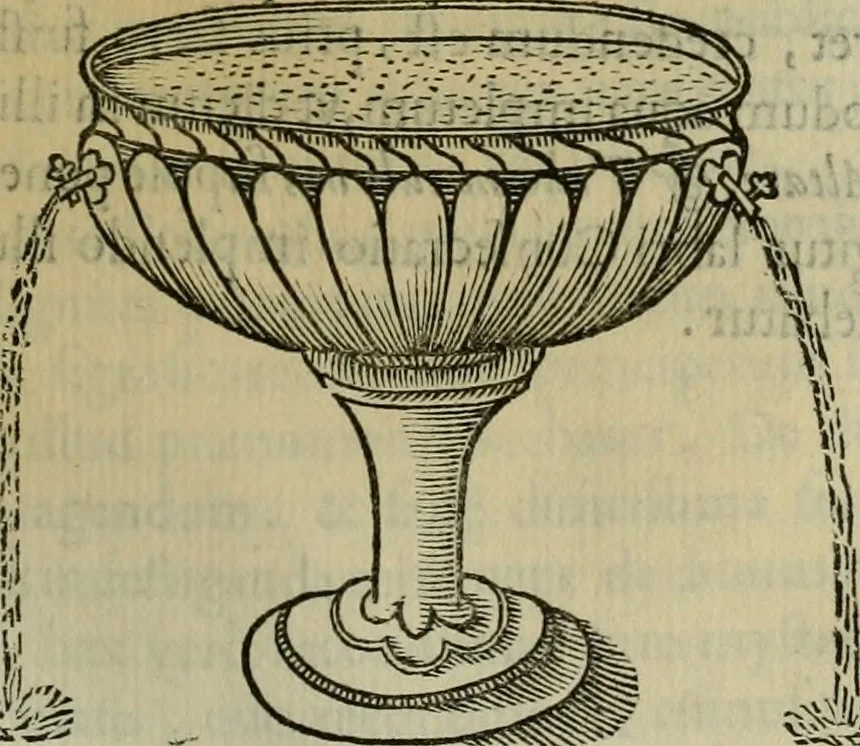 An illustration from Sacrorum elaeochrismaton myrothecium sacroprophanum : in quo ex antiquis Graecis at Latinis scriptoribus quidquid ad nomina, antiquitatem, vsum & abusum oleorum & vnguentorum ex sacris habetur litteris dilucidè explicatur, 1625, leaf 518