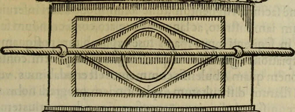 An illustration from Sacrorum elaeochrismaton myrothecium sacroprophanum : in quo ex antiquis Graecis at Latinis scriptoribus quidquid ad nomina, antiquitatem, vsum & abusum oleorum & vnguentorum ex sacris habetur litteris dilucidè explicatur, 1625, leaf 684
