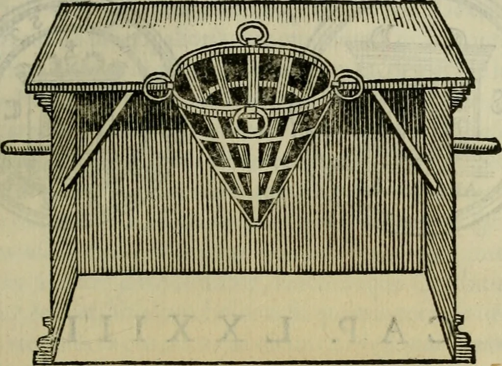 An illustration from Sacrorum elaeochrismaton myrothecium sacroprophanum : in quo ex antiquis Graecis at Latinis scriptoribus quidquid ad nomina, antiquitatem, vsum & abusum oleorum & vnguentorum ex sacris habetur litteris dilucidè explicatur, 1625, leaf 750