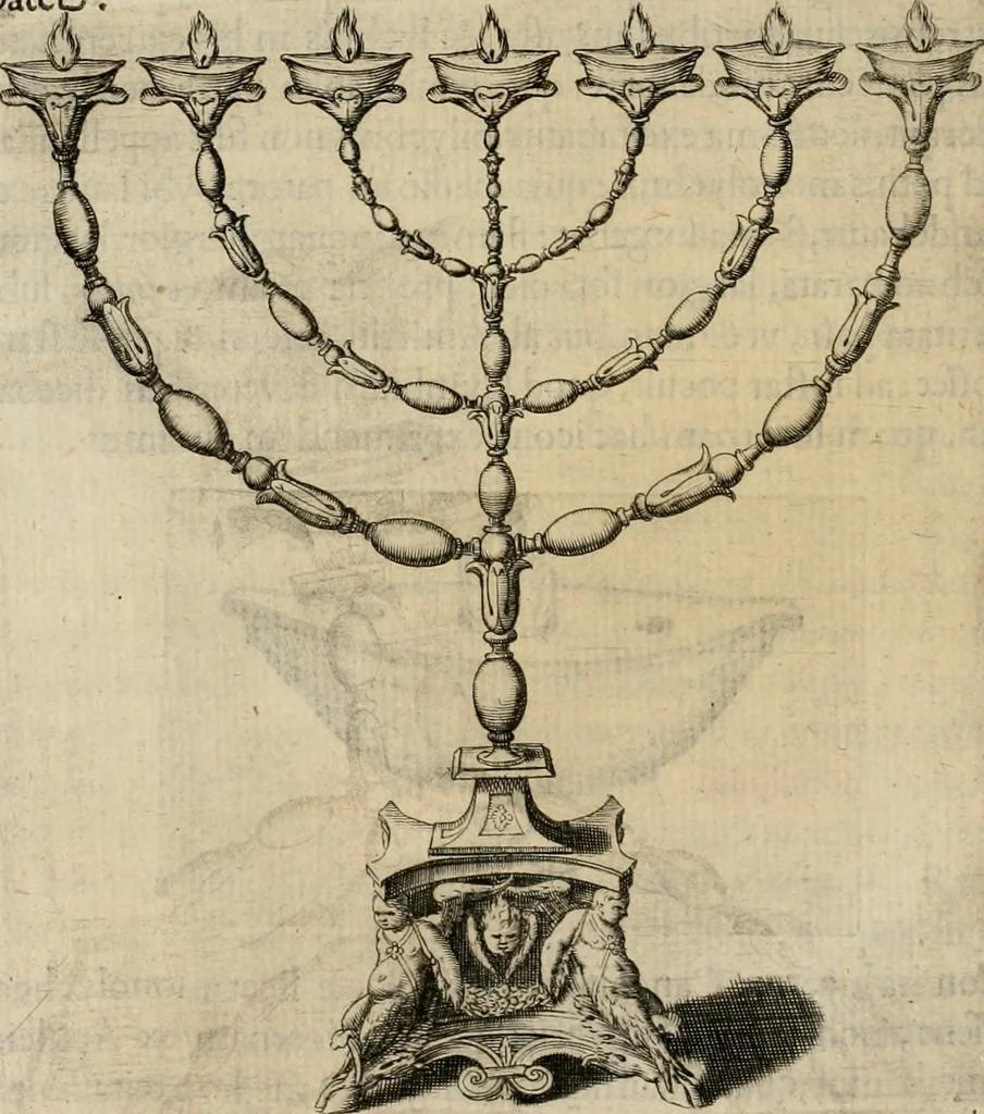An illustration from Sacrorum elaeochrismaton myrothecium sacroprophanum : in quo ex antiquis Graecis at Latinis scriptoribus quidquid ad nomina, antiquitatem, vsum & abusum oleorum & vnguentorum ex sacris habetur litteris dilucidè explicatur, 1625, leaf 87