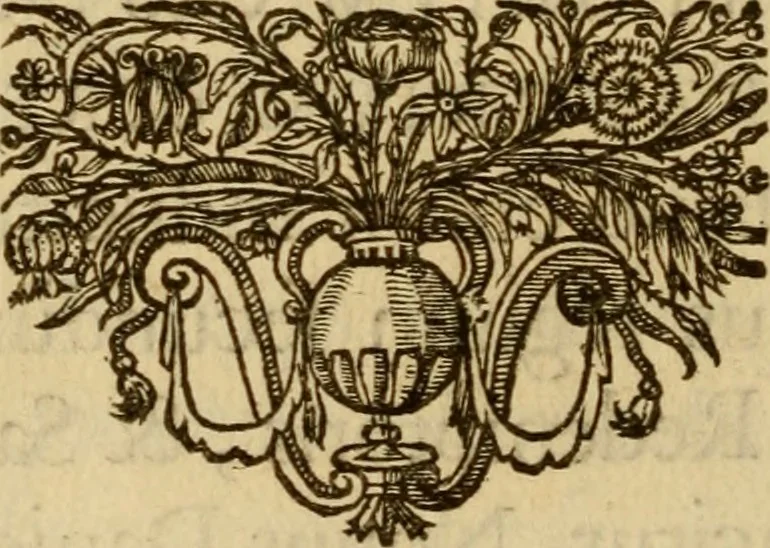 An illustration from Sacrum Oratorium piarum imaginum Immaculatae Mariae et animae creatae ac baptismo, poenitentia, et eucharistia innouatae : ars noua bene viuendi et moriendi, sacris piarum imaginum emblematis figurata & illustrata, 1634, leaf 13