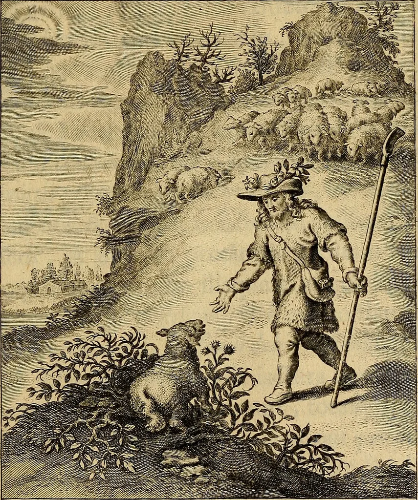 An illustration from Sacrum Oratorium piarum imaginum Immaculatae Mariae et animae creatae ac baptismo, poenitentia, et eucharistia innouatae : ars noua bene viuendi et moriendi, sacris piarum imaginum emblematis figurata & illustrata, 1634, leaf 236