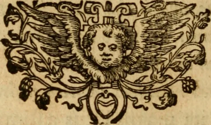 An illustration from Sacrum Oratorium piarum imaginum Immaculatae Mariae et animae creatae ac baptismo, poenitentia, et eucharistia innouatae : ars noua bene viuendi et moriendi, sacris piarum imaginum emblematis figurata & illustrata, 1634, leaf 389