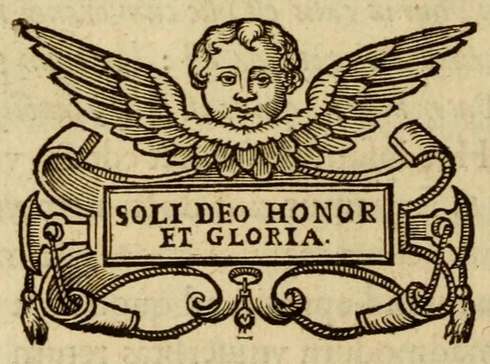 An illustration from Sacrvm oratorivm piarvm imaginvm immacvlatae Mariae et animae creatae : ac baptismo, poenitentia, et evcharistia innovatae : ars nova bene vivendi et moriende, sacris piarum imaginum emblematis figurata & illustrata, 1634, leaf 42