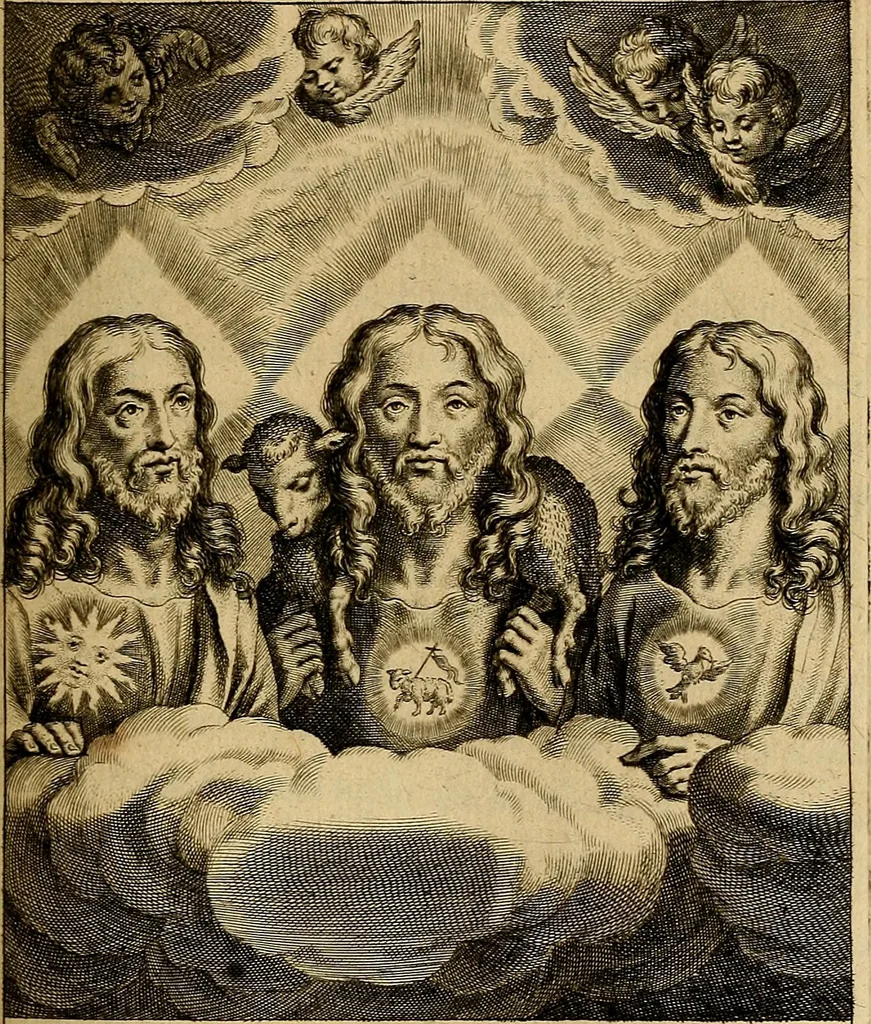 An illustration from Sacrum Oratorium piarum imaginum Immaculatae Mariae et animae creatae ac baptismo, poenitentia, et eucharistia innouatae : ars noua bene viuendi et moriendi, sacris piarum imaginum emblematis figurata & illustrata, 1634, leaf 480