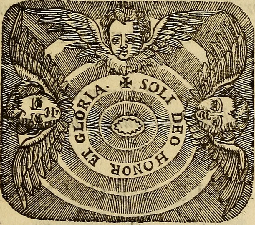 An illustration from Sacrum Oratorium piarum imaginum Immaculatae Mariae et animae creatae ac baptismo, poenitentia, et eucharistia innouatae : ars noua bene viuendi et moriendi, sacris piarum imaginum emblematis figurata & illustrata, 1634, leaf 790
