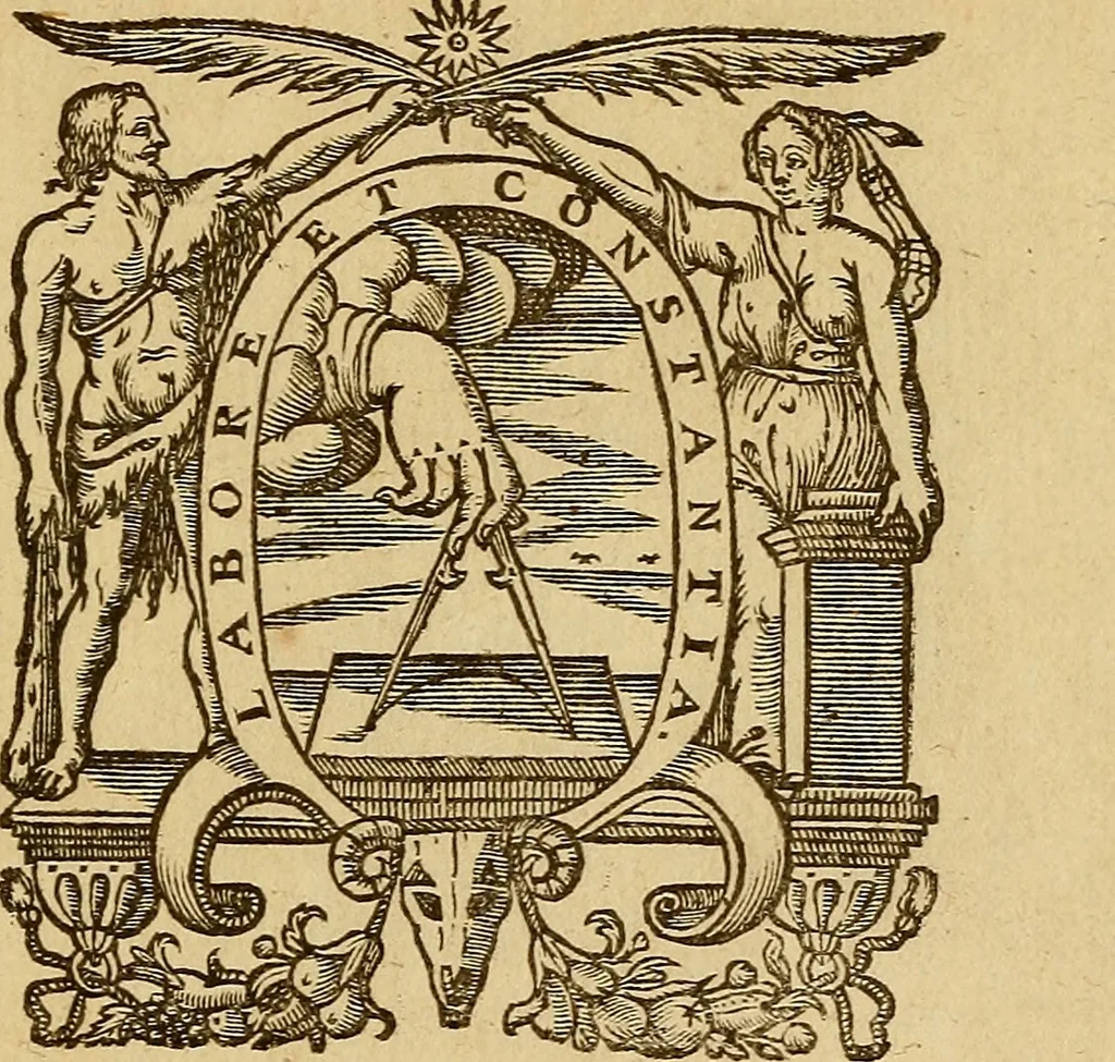 An illustration from Sacrum Oratorium piarum imaginum Immaculatae Mariae et animae creatae ac baptismo, poenitentia, et eucharistia innouatae : ars noua bene viuendi et moriendi, sacris piarum imaginum emblematis figurata & illustrata, 1634, leaf 800