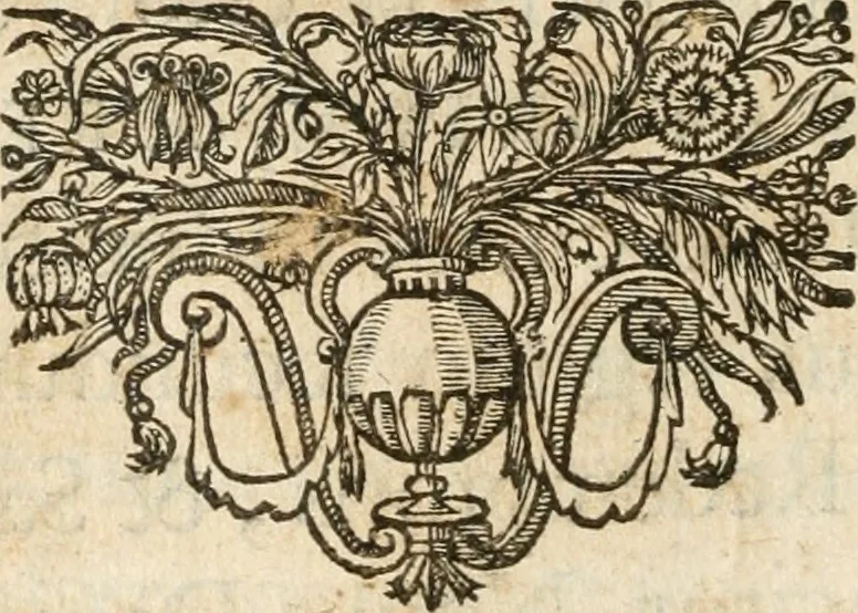 An illustration from Sacrvm oratorivm piarvm imaginvm immacvlatae Mariae et animae creatae : ac baptismo, poenitentia, et evcharistia innovatae : ars nova bene vivendi et moriende, sacris piarum imaginum emblematis figurata & illustrata, 1634, leaf 19