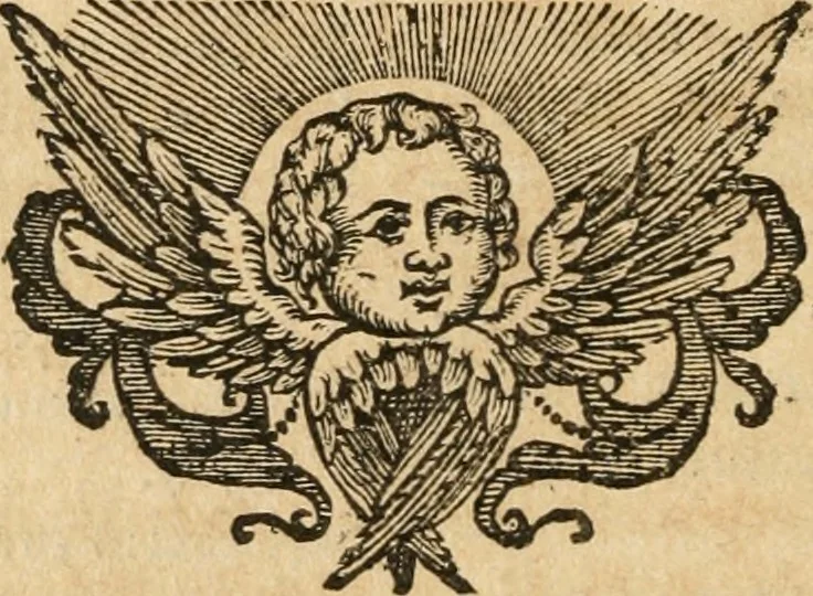 An illustration from Sacrvm oratorivm piarvm imaginvm immacvlatae Mariae et animae creatae : ac baptismo, poenitentia, et evcharistia innovatae : ars nova bene vivendi et moriende, sacris piarum imaginum emblematis figurata & illustrata, 1634, leaf 799