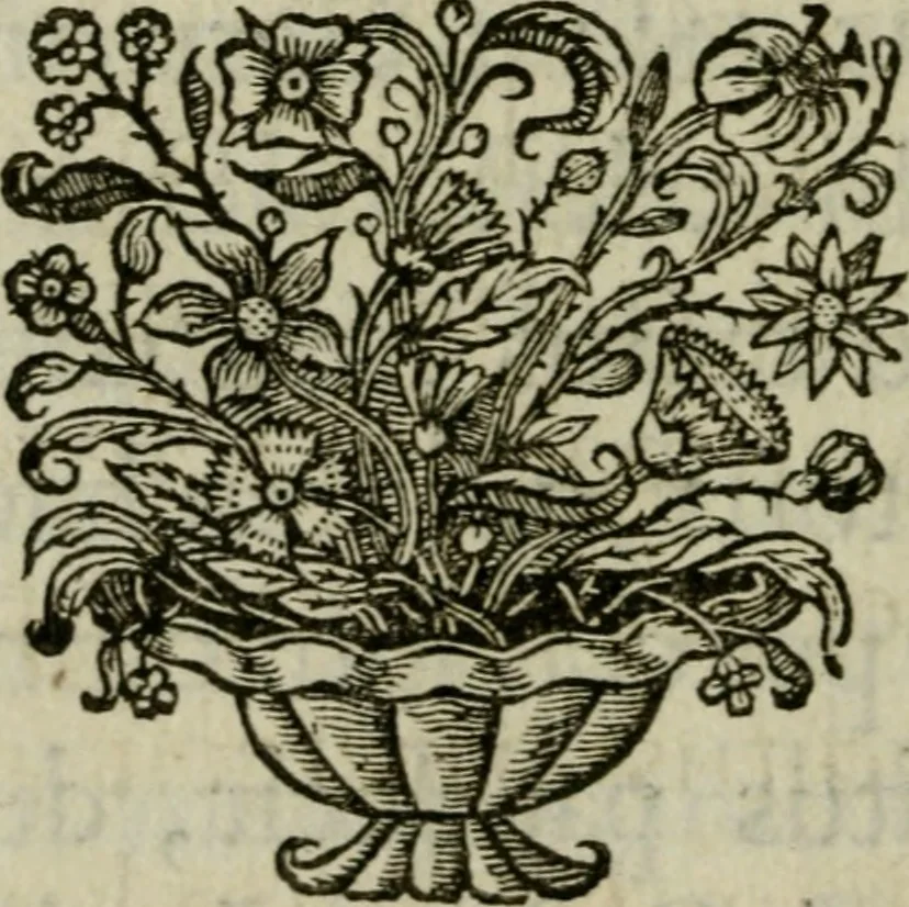 An illustration from Sacrvm sanctvarivm crvcis et patientiae crvcifixorvm et crvciferorvm, emblematicis imaginibvs laborantivm et aegrotantivm ornatvm: artifices gloriosi novae artis bene vivendi et moriendi, 1634, leaf 17