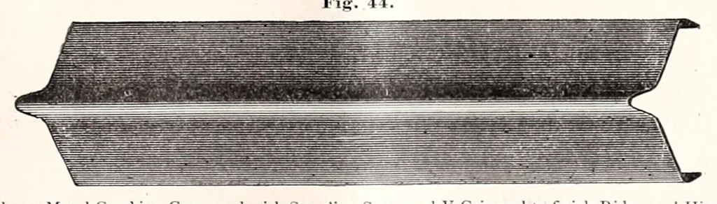 An illustration from The Sagendorph Iron Roofing & Paint Co. : office, salesroom & factory, 14, 16 & 18 E. Second St., 1886, leaf 15