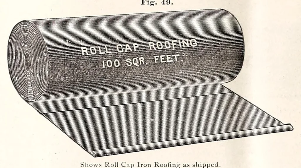An illustration from The Sagendorph Iron Roofing & Paint Co. : office, salesroom & factory, 14, 16 & 18 E. Second St., 1886, leaf 18