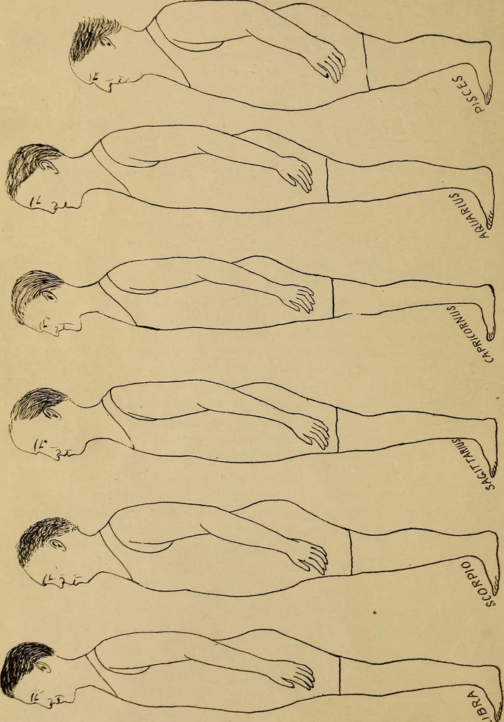 An illustration from The sage's key to character at sight; special student's course, 1919, leaf 41