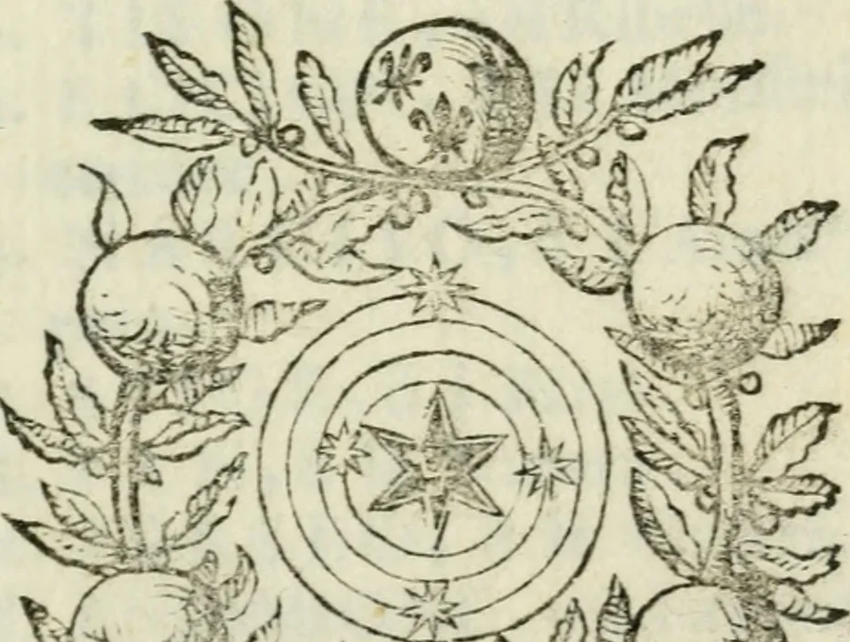An illustration from Saggi morali. Opera nuoua corretta, e data in luce dal sig. cavalier Andrea Cioli ... Et vn Trattato della sapienza degl'antichi .., 1619, leaf 136