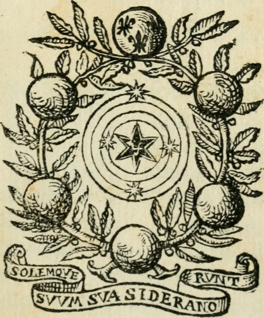 An illustration from Saggi morali. Opera nuoua corretta, e data in luce dal sig. cavalier Andrea Cioli ... Et vn Trattato della sapienza degl'antichi .., 1619, leaf 6