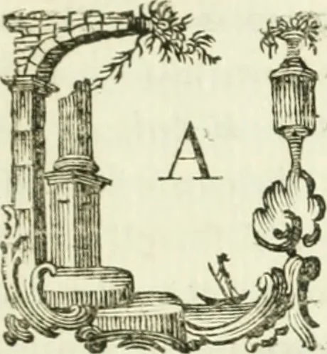 An illustration from Saggio epistolare sopra la tipografia del Friuli nel secolo XV, 1798, leaf 10