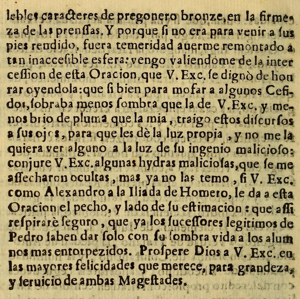 An illustration from Sagrado arbitrio, commutacion de comedias de corpus, en vna octaua solemne al Santissimo Sacramento. : Rendimiento penitente. Para aplacar las iras diuinas, en vn temblor grande manifestadas, pacificar la monarquia, e imprecar prosperidades a N. Rey, y señor Carlos Segundo. Que predico el dia octauo de la somenidad y proprio del glorioso precursor San Juan Bautista el R.P. Fr. Bernardo de Mispiliuar, cathedratico de prima, y regente mayor de estudios en el Colegio de nuestro padre S. Pedro Nolasco., 1679, leaf 20