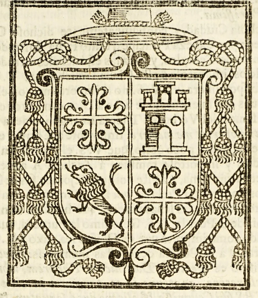 An illustration from Sagrado notariaco. : Mexoras de la Puebla, ciudad de la purissima. Panegirico en el tercero dia del novenario, que se hizo à la dedicacion solemne del Templo de la Concepcion de Maria SS. con el superlativo renombre Purissima, que antes fue de San Christobal, y era, y es, casa de los niños expuestos, desamparados., 1688, leaf 11