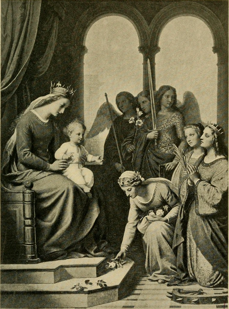 An illustration from Saint Anthony in art : and other sketches, 1901, leaf 256