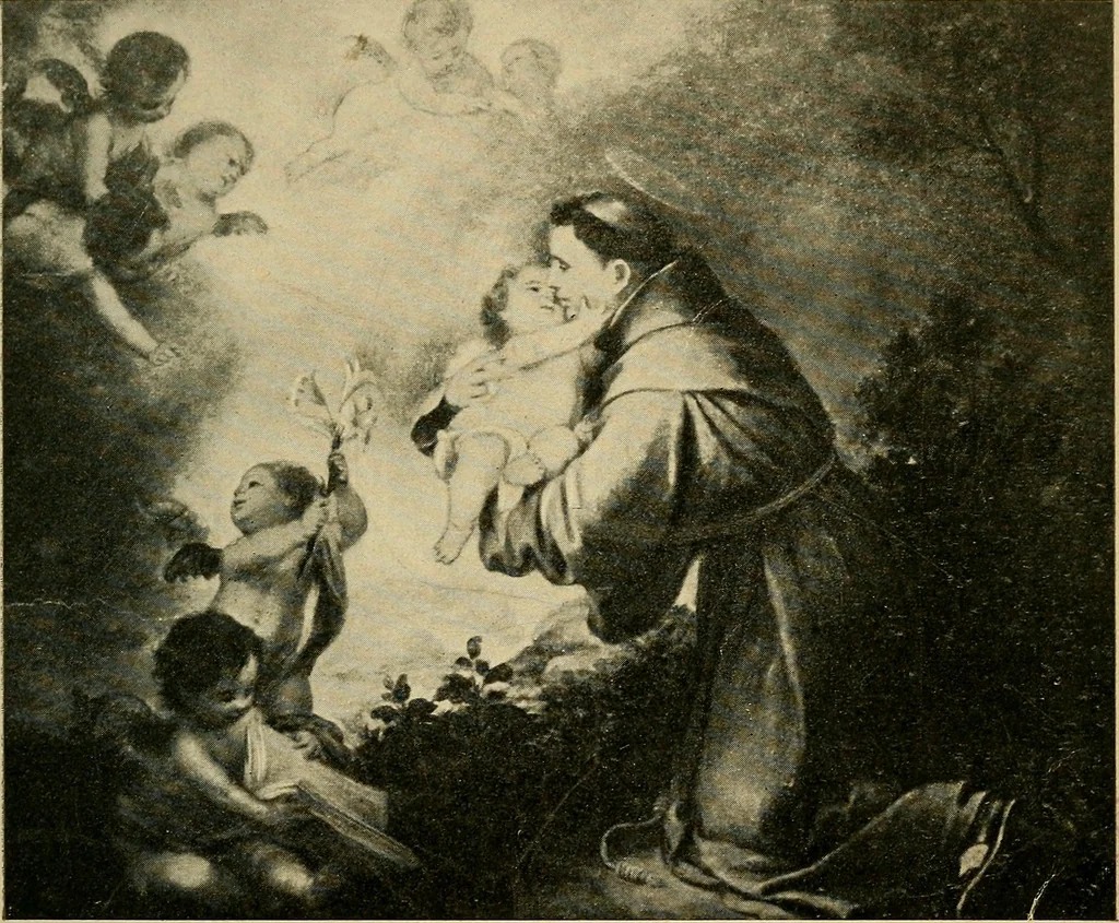 An illustration from Saint Anthony in art : and other sketches, 1901, leaf 34