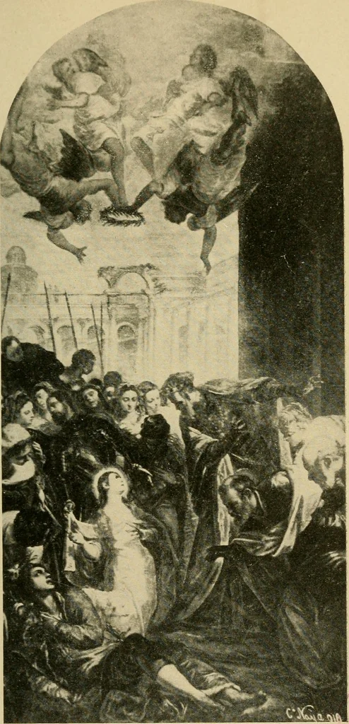 An illustration from Saint Anthony in art : and other sketches, 1901, leaf 82