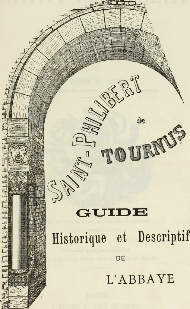 An illustration from Saint-Philibert de Tournus, 1905, leaf 10