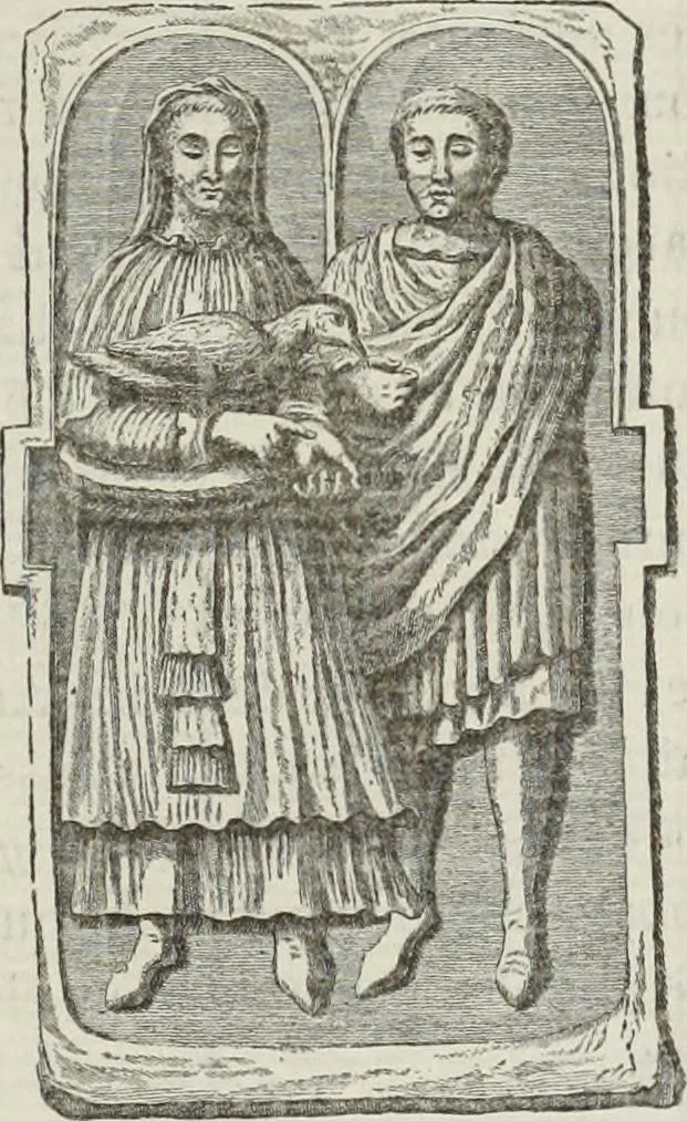 An illustration from Saint-Philibert de Tournus, 1905, leaf 134