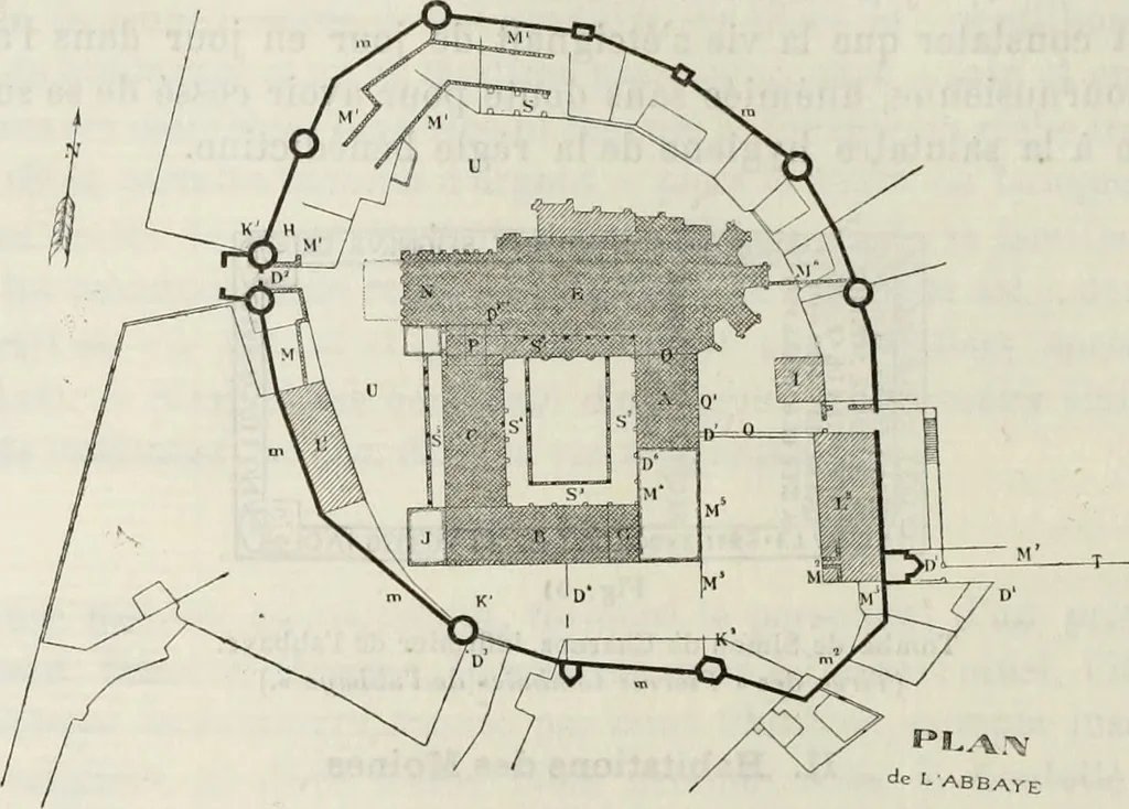 An illustration from Saint-Philibert de Tournus, 1905, leaf 141