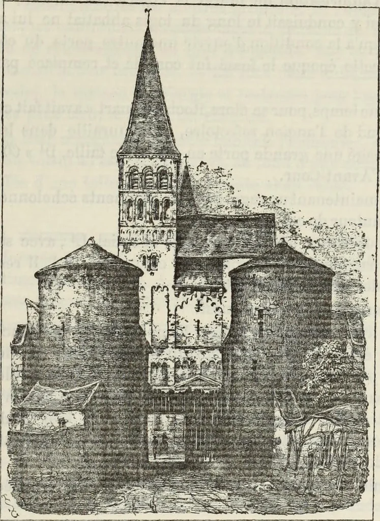 An illustration from Saint-Philibert de Tournus, 1905, leaf 144