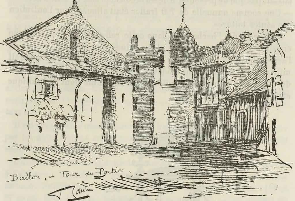 An illustration from Saint-Philibert de Tournus, 1905, leaf 150