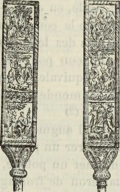 An illustration from Saint-Philibert de Tournus, 1905, leaf 158