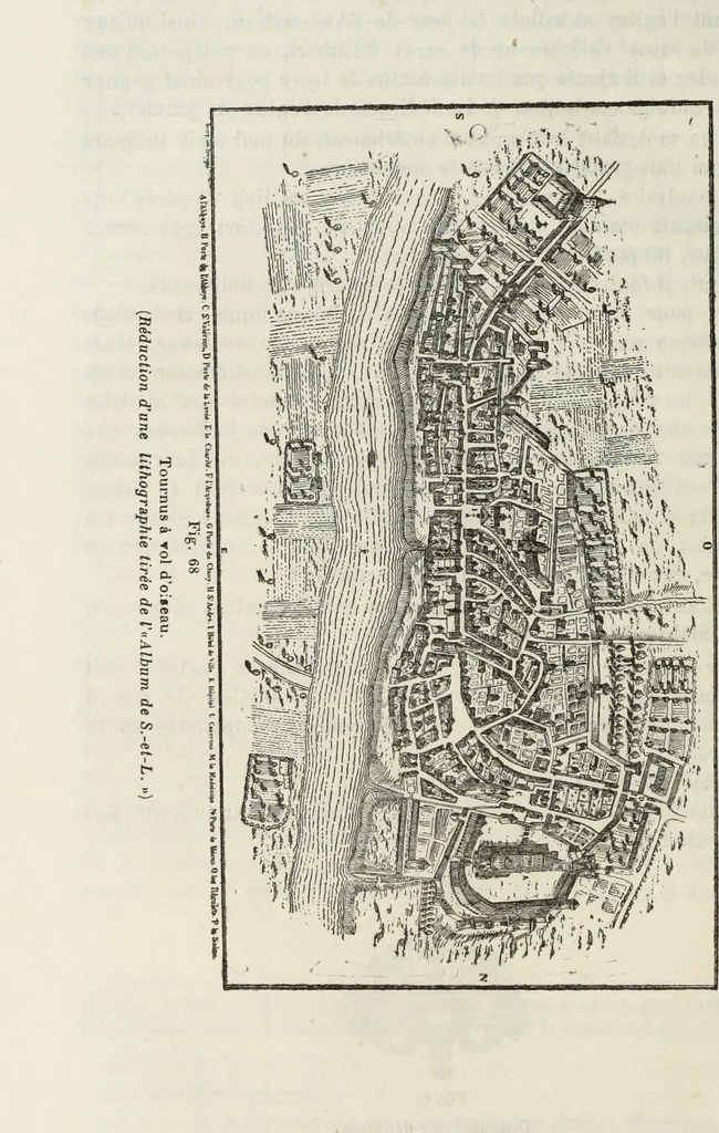 An illustration from Saint-Philibert de Tournus, 1905, leaf 197