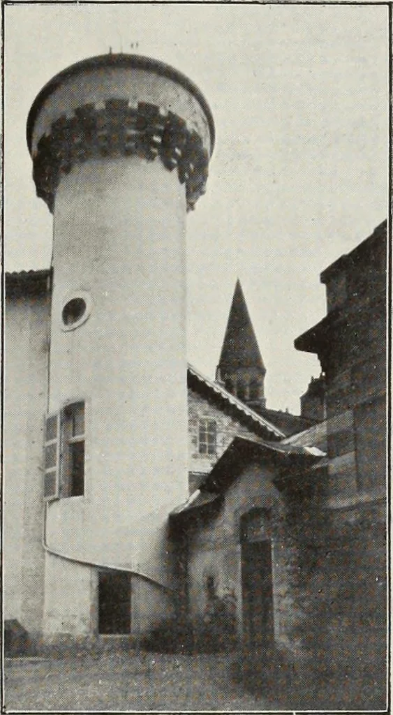 An illustration from Saint-Philibert de Tournus, 1905, leaf 214