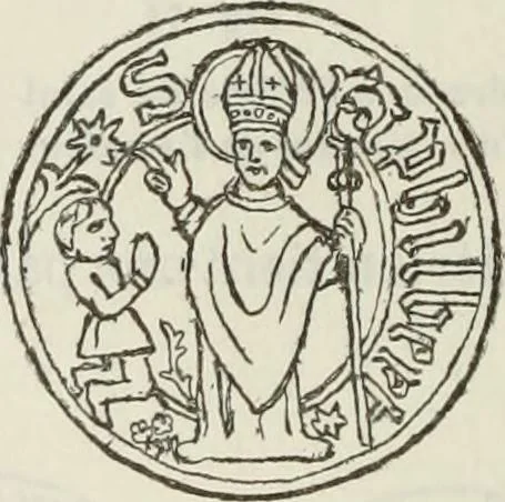 An illustration from Saint-Philibert de Tournus, 1905, leaf 219