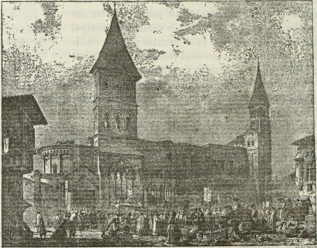 An illustration from Saint-Philibert de Tournus, 1905, leaf 223