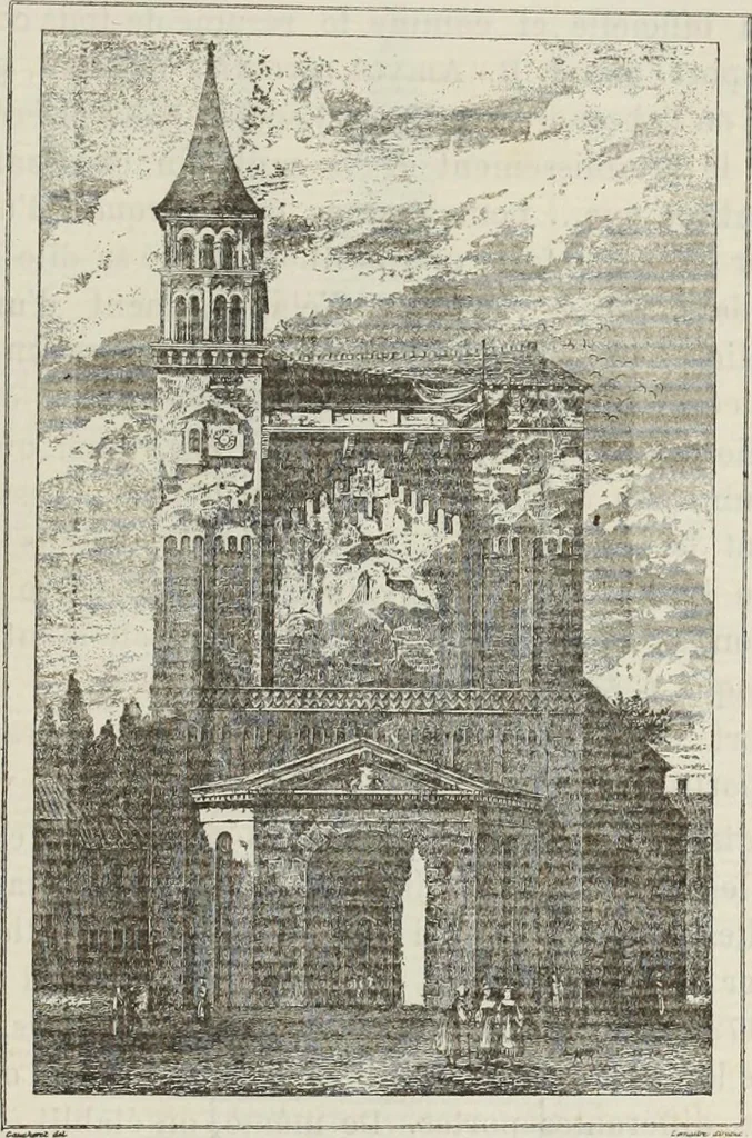 An illustration from Saint-Philibert de Tournus, 1905, leaf 242