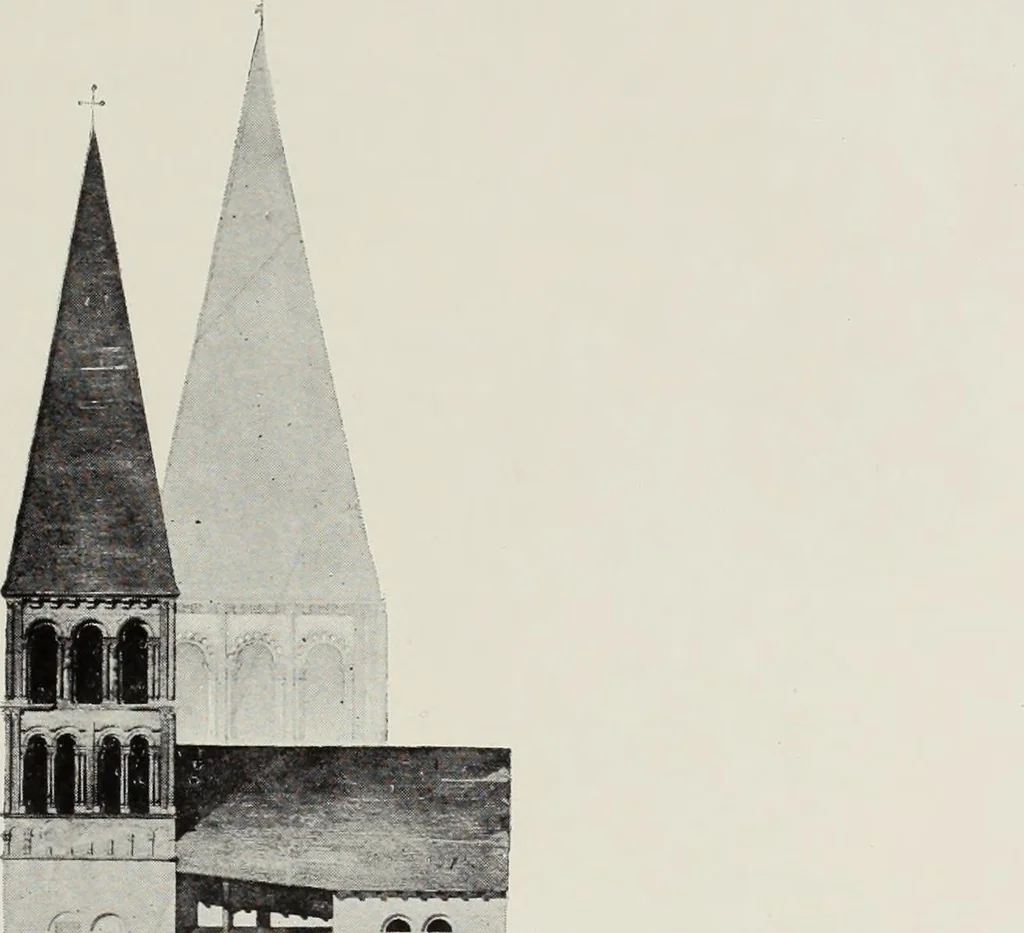 An illustration from Saint-Philibert de Tournus, 1905, leaf 244
