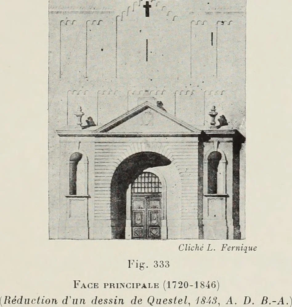 An illustration from Saint-Philibert de Tournus, 1905, leaf 244