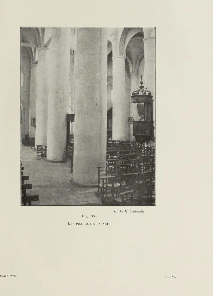 An illustration from Saint-Philibert de Tournus, 1905, leaf 266