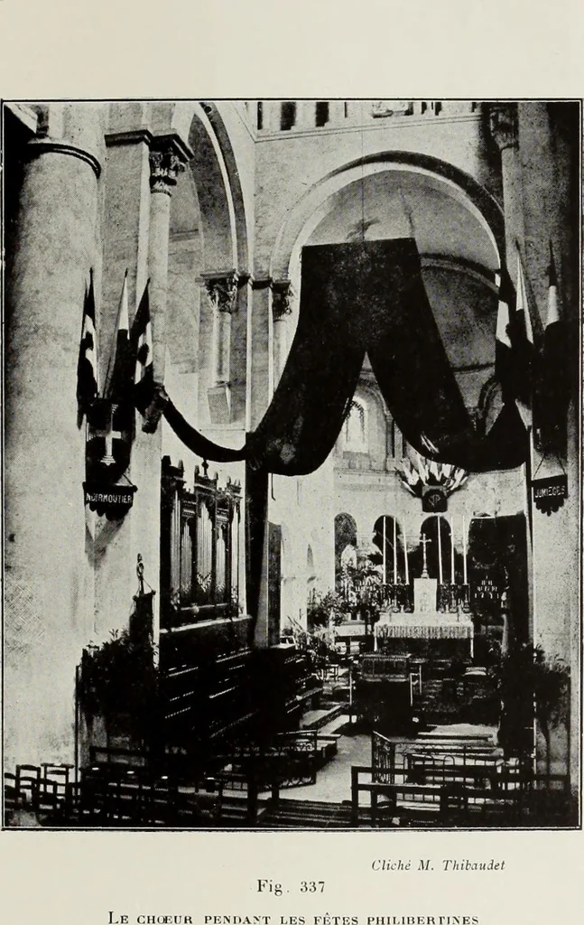 An illustration from Saint-Philibert de Tournus, 1905, leaf 300