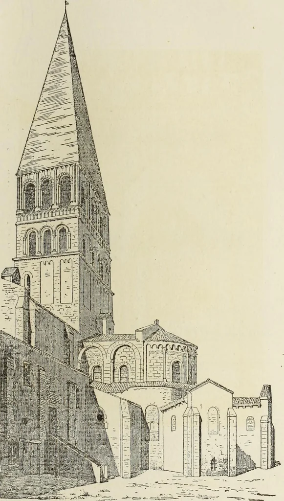 An illustration from Saint-Philibert de Tournus, 1905, leaf 302