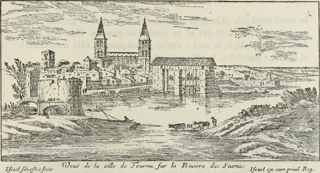 An illustration from Saint-Philibert de Tournus, 1905, leaf 310